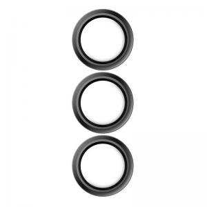 Tempered Glass Full Face Hammer Glass για Τζαμάκι Κάμερας Samsung Galaxy S25 Μαύρο