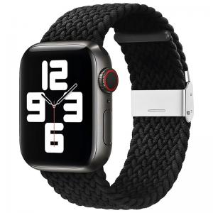 Λουράκι Flexible Fiber για Apple Watch 42/ 44/ 45/ 46/ 49mm Μαύρο (Ασυσκεύαστο)