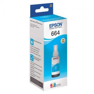 Μελάνι Epson Inkjet No. 664 Bottle C13T66424A Cyan