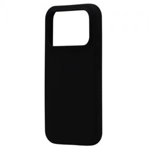 Θήκη Liquid Silicon inos Apple iPhone 17 Pro 5G Velvet Μαύρο