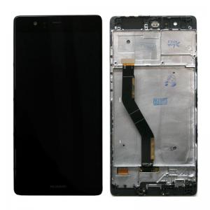 Οθόνη με Touch Screen & Μπροστινή Πρόσοψη Huawei P9 Plus Μαύρο (OEM)
