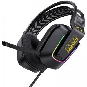 Ενσύρματα Ακουστικά Κεφαλής Onikuma X13 Gaming με Μικρόφωνο Μαύρο