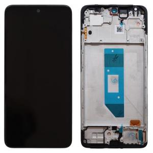 Οθόνη με Touch Screen & Μεσαίο Πλαίσιο Xiaomi Redmi Note 14 4G (Global Version) Μαύρο (Original)
