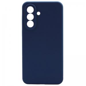 Θήκη Liquid Silicon inos Samsung A376B Galaxy A37 5G Velvet Σκούρο Μπλε