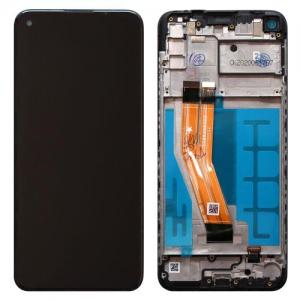 Οθόνη με Touch Screen Samsung M115F Galaxy M11 Μαύρο (Original)
