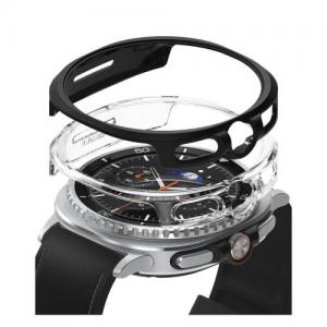 Θήκη PC Ringke Slim Samsung Galaxy Watch 8 Classic (46mm) Διάφανο & Μαύρο (2 τεμ.)