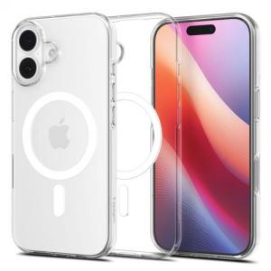 Θήκη TPU Spigen Liquid Crystal Apple iPhone 17 Διάφανο-Λευκό