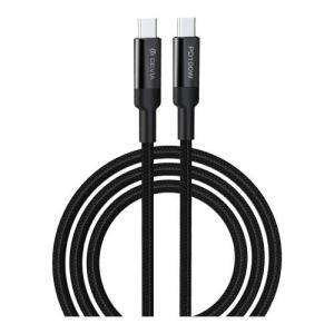 Καλώδιο Σύνδεσης USB 2.0 Devia EC309 Braided USB C σε USB C PD 100W 1.5m Extreme Μαύρο