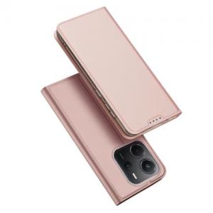 Θήκη Flip Dux Ducis Skin Pro Xiaomi Redmi Note 14 4G Ροζ