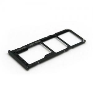 Βάση Κάρτας Sim & SD Samsung A505F Galaxy A50 Μαύρο (Original)