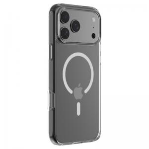 Θήκη TPU & PC Shock Proof Devia Magnetic Apple iPhone 17 Pro Pure Clear Διάφανο