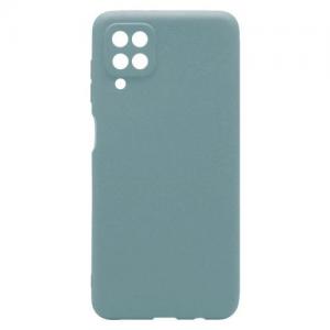 Θήκη Soft TPU inos Samsung A125 Galaxy A12/ A127 Galaxy A12 Nacho/ M127 Galaxy M12 S-Cover Πετρόλ