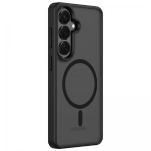 Θήκη TPU & PC Shock Proof Devia Magnetic Samsung Galaxy S26 5G Pino Μαύρο