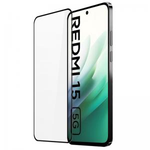 Tempered Glass Full Face Dux Ducis Xiaomi Redmi 15 4G Μαύρο (1 τεμ.)