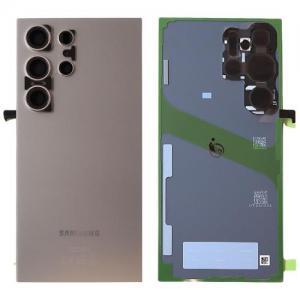 Καπάκι Μπαταρίας Samsung S928B Galaxy S24 Ultra 5G Titanium Γκρι (Original)