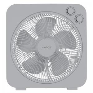 Επιδαπέδιος Ανεμιστήρας Niaros Bronte Box 42W Γκρι