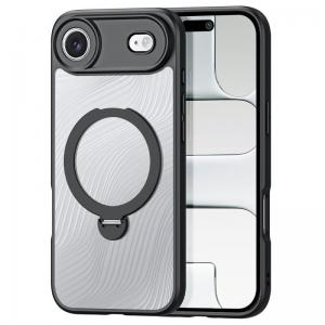 Θήκη TPU & PC Dux Ducis Aimo Magnetic MagSafe με Stand Apple iPhone 17 Air Μαύρο