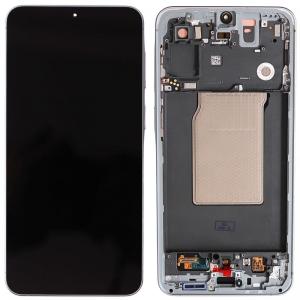 Οθόνη με Touch Screen & Μπροστινή Πρόσοψη Samsung A576 Galaxy A57 5G Γαλάζιο (Original)