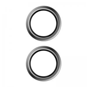 Tempered Glass Full Face Hammer Glass για Τζαμάκι Κάμερας Apple iPhone 17 Ασημί