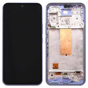 Οθόνη με Touch Screen & Μπροστινή Πρόσοψη Samsung A546B Galaxy A54 5G Μωβ (Original)