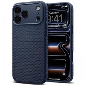 Θήκη Soft TPU Spigen Apple iPhone 18 Pro/ 17 Pro Liquid Air Σκούρο Μπλε