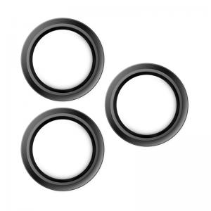 Tempered Glass Full Face Hammer Glass για Τζαμάκι Κάμερας Apple iPhone 14 Pro/ 14 Pro Max Μαύρο