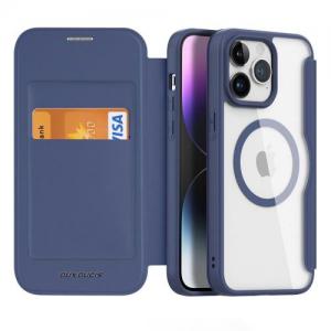 Θήκη Flip Dux Ducis Skin X Pro Wallet Apple iPhone 15 Pro Max Μπλε