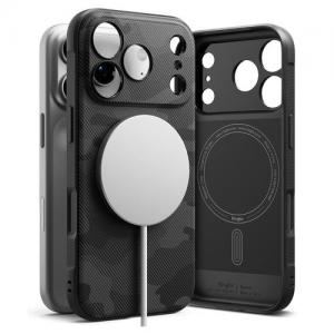Θήκη TPU Ringke Magsafe Apple iPhone 17 Pro Onyx Camo Μαύρο
