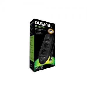 Inverter Αυτοκινήτου Duracell 12V σε 220V & 2 Θύρες USB 2.4A 175W