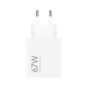 Φορτιστής Ταξιδίου Ταχείας Φόρτισης Xiaomi HyperCharge με Έξοδο USB A 67W Λευκό