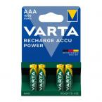 Μπαταρία Επαναφορτιζόμενη Varta AAA 1000mAh NiMH 1.2V Ready2Use Plastic Free (4 τεμ.)