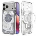 Θήκη TPU & PC Spigen Ultra Hybrid Mag Magsafe Apple iPhone 17 Pro Max Zero One Λευκό