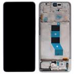 Οθόνη με Touch Screen & Μεσαίο Πλαίσιο Xiaomi Redmi Note 14 5G Μωβ (Original)