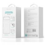 Φορτιστής Ταξιδίου Ταχείας Φόρτισης Devia PD 30W & Θήκη ShockProof & Tempered Glass & Camera Cover Apple iPhone 17 Air Pack Λευκό