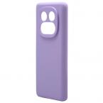Θήκη Liquid Silicon inos Xiaomi Redmi Note 14 Pro Plus 5G Velvet Βιολετί