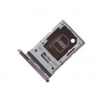 Βάση Κάρτας Sim & SD Samsung A556B Galaxy A55 5G Λιλά (Original)