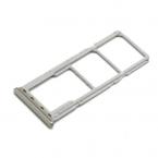 Βάση Κάρτας Sim & SD Samsung A705F Galaxy A70 Λευκό (Original)