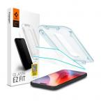 Tempered Glass Full Face Spigen Glas.tR EZ-FIT Apple iPhone 16 Pro/ 17/ 17 Pro Διάφανο (2 τεμ.)