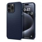 Θήκη Soft TPU Spigen Liquid Air Apple iPhone 15 Pro Μπλε