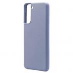 Θήκη Liquid Silicon inos Samsung G991B Galaxy S21 5G L-Cover Γκρι-Μπλε