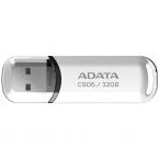 USB 2.0 Flash Disk Adata C906 USB A 32GB Λευκό