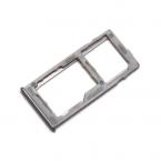 Βάση Κάρτας Sim & SD Samsung A426B Galaxy A42 5G Γκρι (Original)