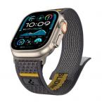 Λουράκι Spigen Athlex Air Apple Watch 6/ 7/ 8/ 9/ 10/ SE/ Ultra/ Ultra 2/ Ultra 3 (44/ 45/ 46/ 49mm) Active Γκρι