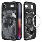 Θήκη TPU & PC Spigen Ultra Hybrid Mag Magsafe Apple iPhone 17 Air Zero One Μαύρο