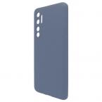 Θήκη Liquid Silicon inos Xiaomi Mi Note 10 Lite L-Cover Μπλε Ραφ