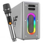 Φορητό Ηχείο Bluetooth HiFuture Music Box Karaoke BT 5.0 12000mAh 100W Ασημί