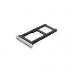 Βάση Κάρτας Sim & SD Samsung G935F Galaxy S7 Edge Λευκό (Original)