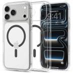 Θήκη TPU & PC Spigen Apple iPhone 18 Pro Max/ 17 Pro Max MagSafe Ultra Hybrid Διάφανο-Γκρι