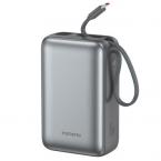 Φορτιστής Ανάγκης Foneng PX128 65W 30000mAh με 3 Θύρες Σκούρο Γκρι