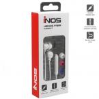 Hands Free Stereo inos 3.5mm Flatron II με Μικρά Ακουστικά Λευκό